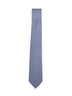 Navy blue Gancini print silk tie
