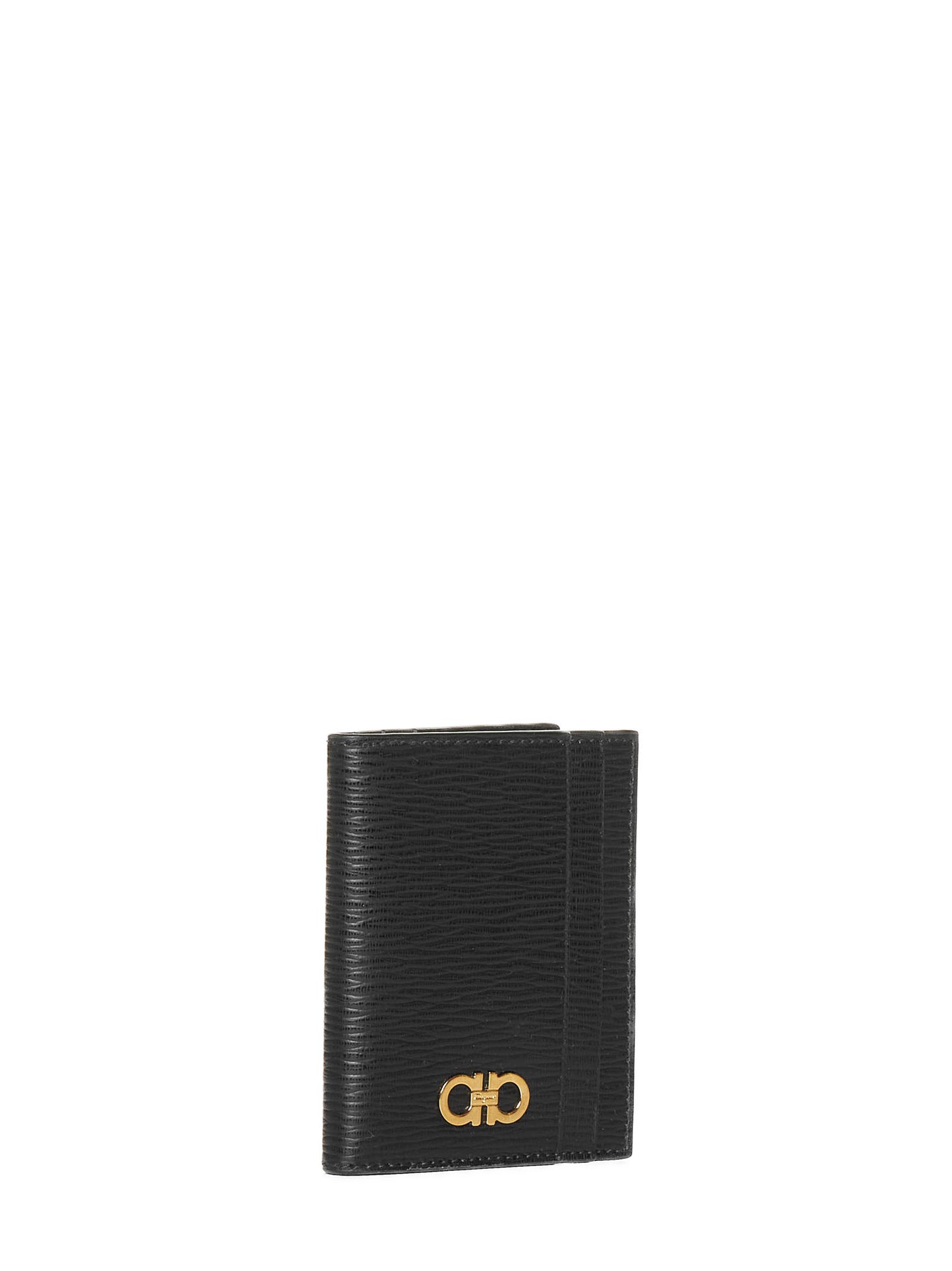 Portafoglio in pelle con Gancini