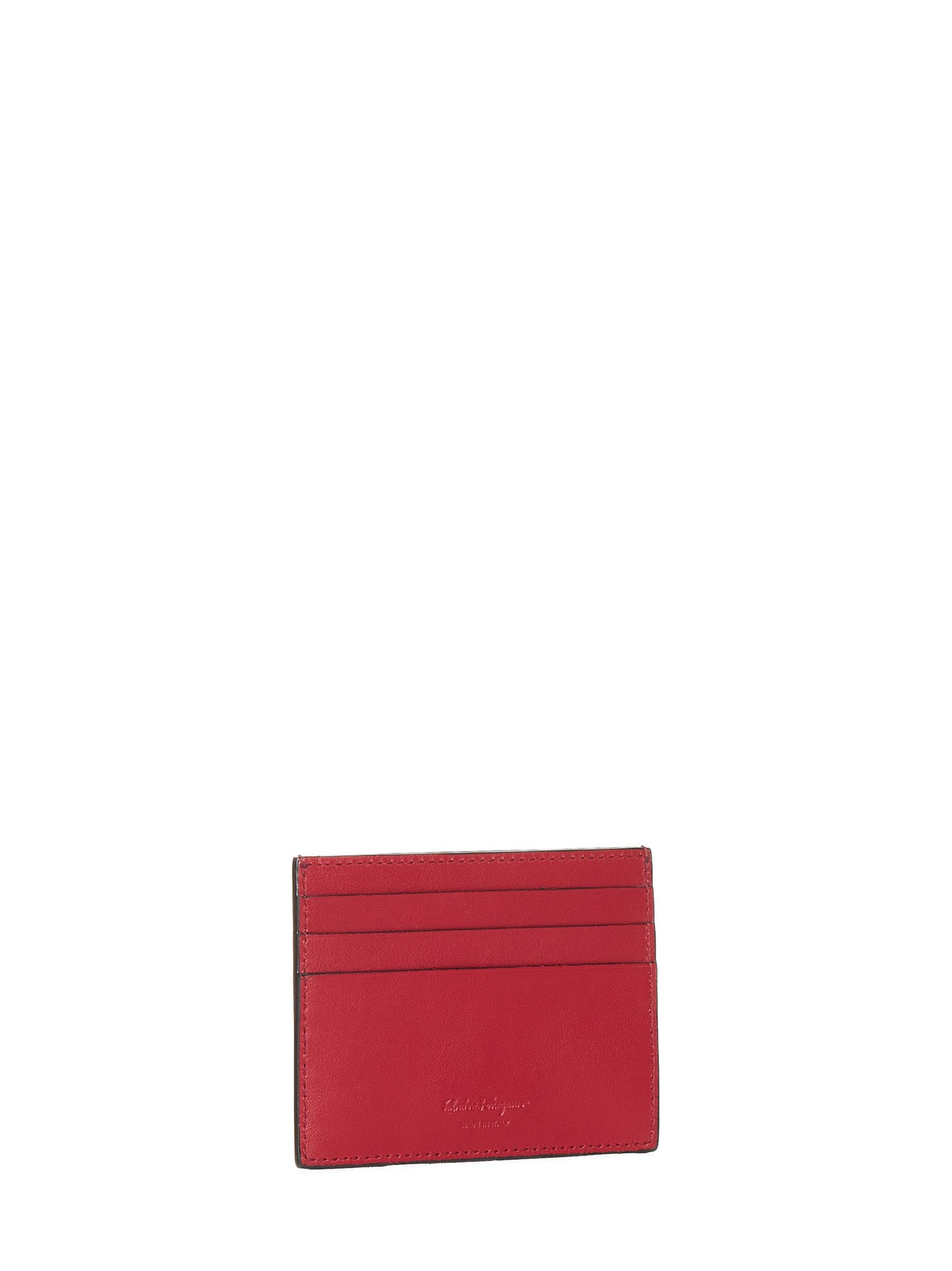 Ferragamo Gancini calfskin cardholder