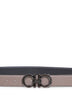 Two-tone Gancini reversible belt