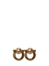 Gancini earrings by Ferragamo