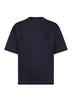 Blue cotton interlock Denim Collection T-shirt