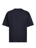 Blue cotton interlock Denim Collection T-shirt