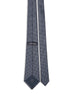 Midnight blue jacquard silk tie