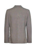 Giacca in misto viscosa ottoman chevron ASV grigio