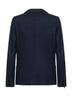 Blue cashmere jersey Icon single-breasted jacket
