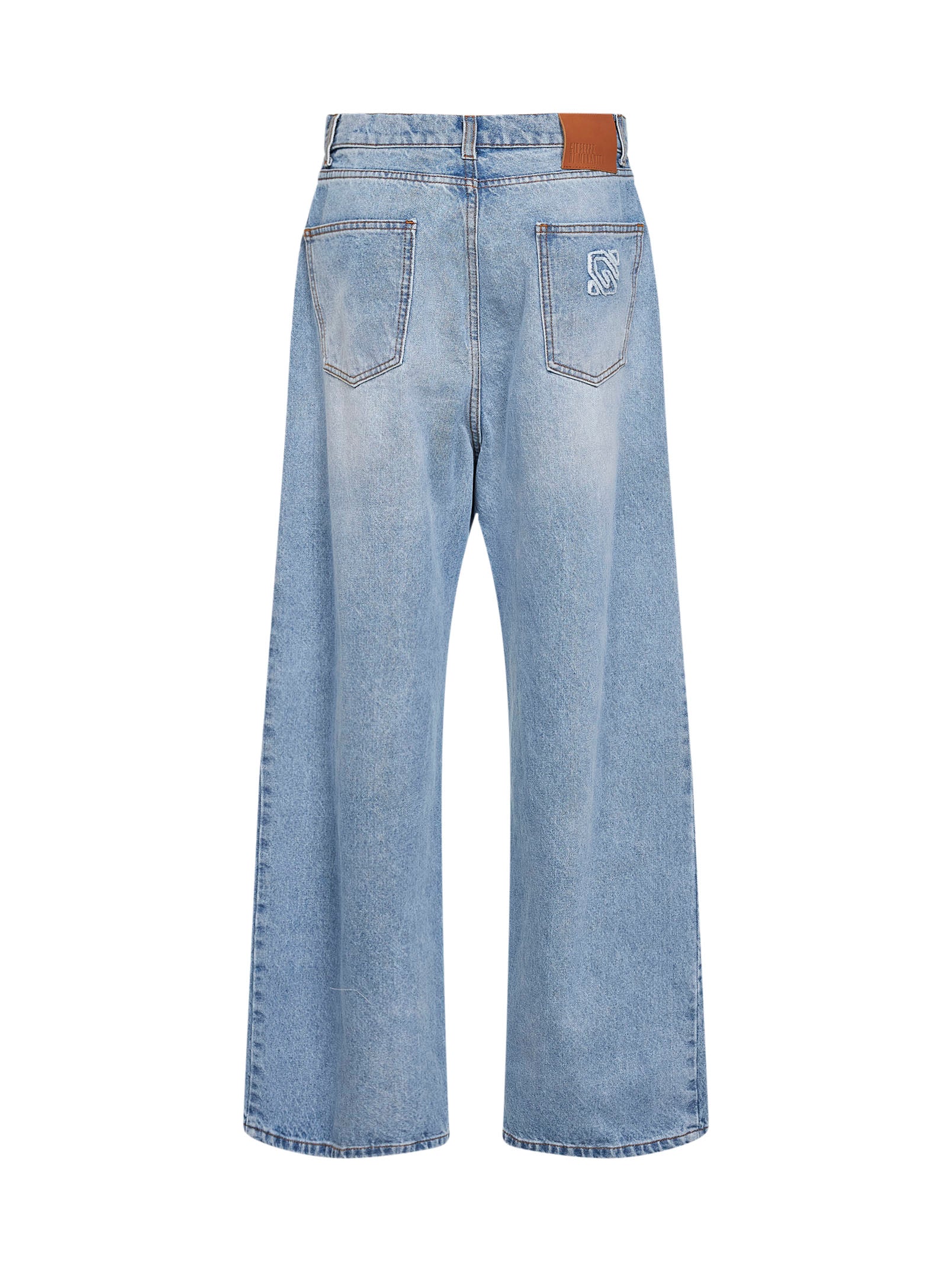 Giuseppe Di Morabito Woman Low-rise Five-pocket Jeans Light Blue 29
