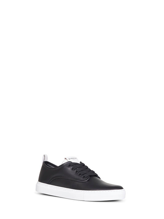 Black calf leather New City sneakers