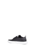Black calf leather New City sneakers
