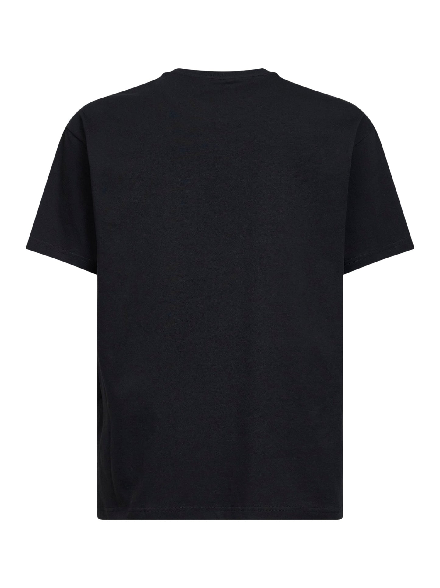 Black cotton GIVENCHY Paris embroidered T-shirt