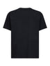 Black cotton GIVENCHY Paris embroidered T-shirt