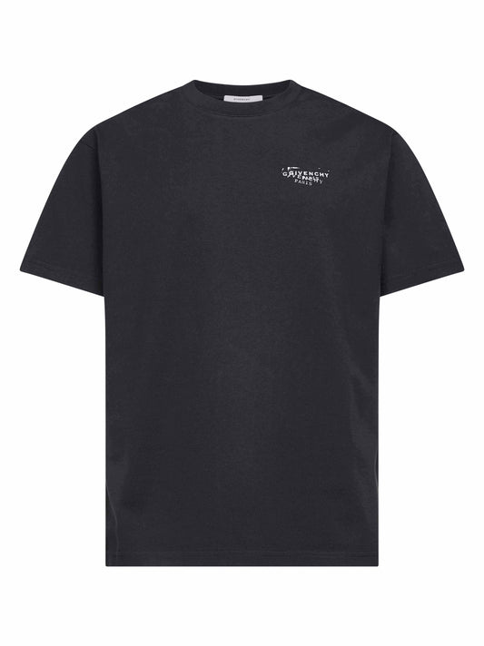 Black GIVENCHY Stamp print T-shirt