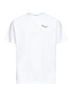 White GIVENCHY Stamp print T-shirt<BR/>