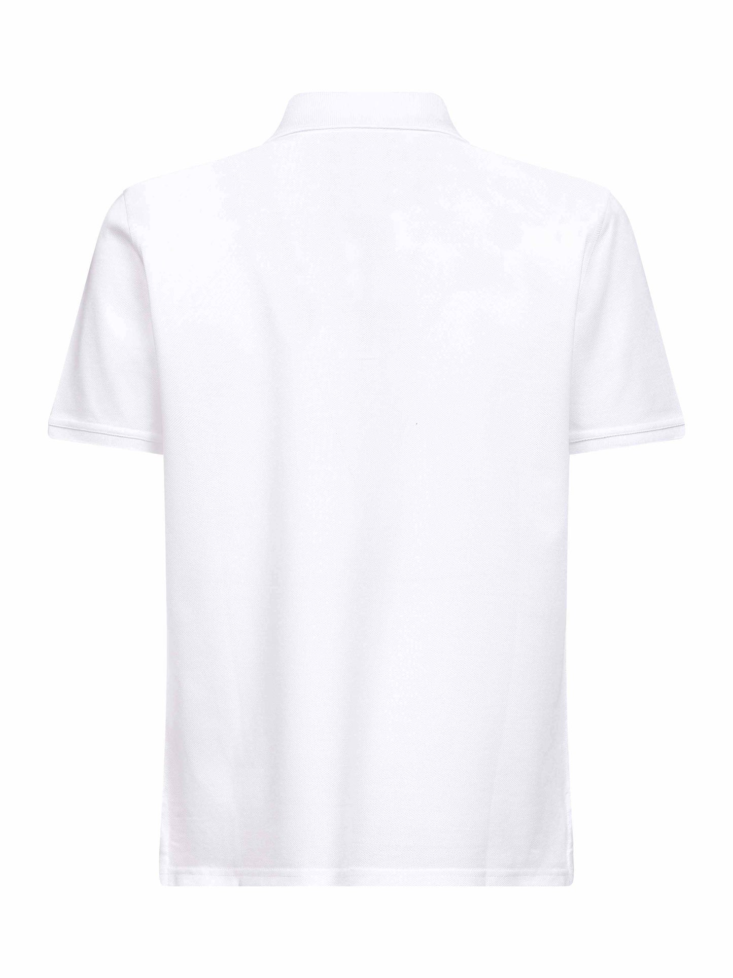 White cotton piqué GIVENCHY Paris polo shirt