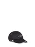 Black cotton twill GIVENCHY Paris cap