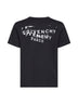 T-shirt nera con stampa GIVENCHY Stamp