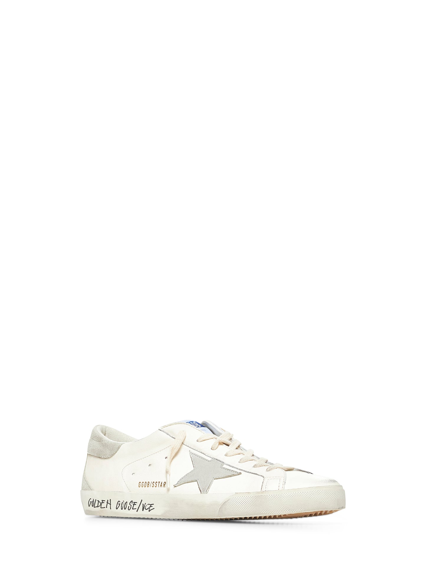 Super-Star sneakers in white leather