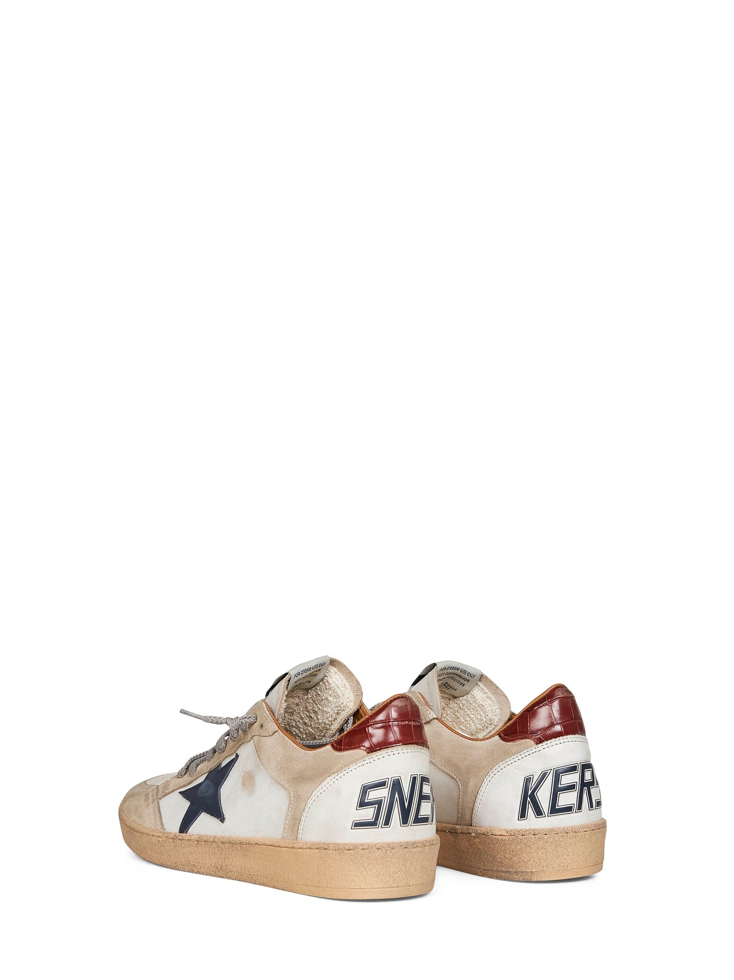 Sneakers Ball Star in pelle e camoscio