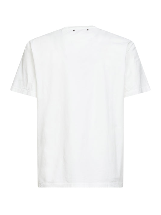 White cotton jersey Journey T-shirt