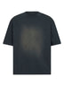 T-shirt Journey in jersey di cotone bleached nero
