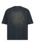 T-shirt Journey in jersey di cotone bleached nero
