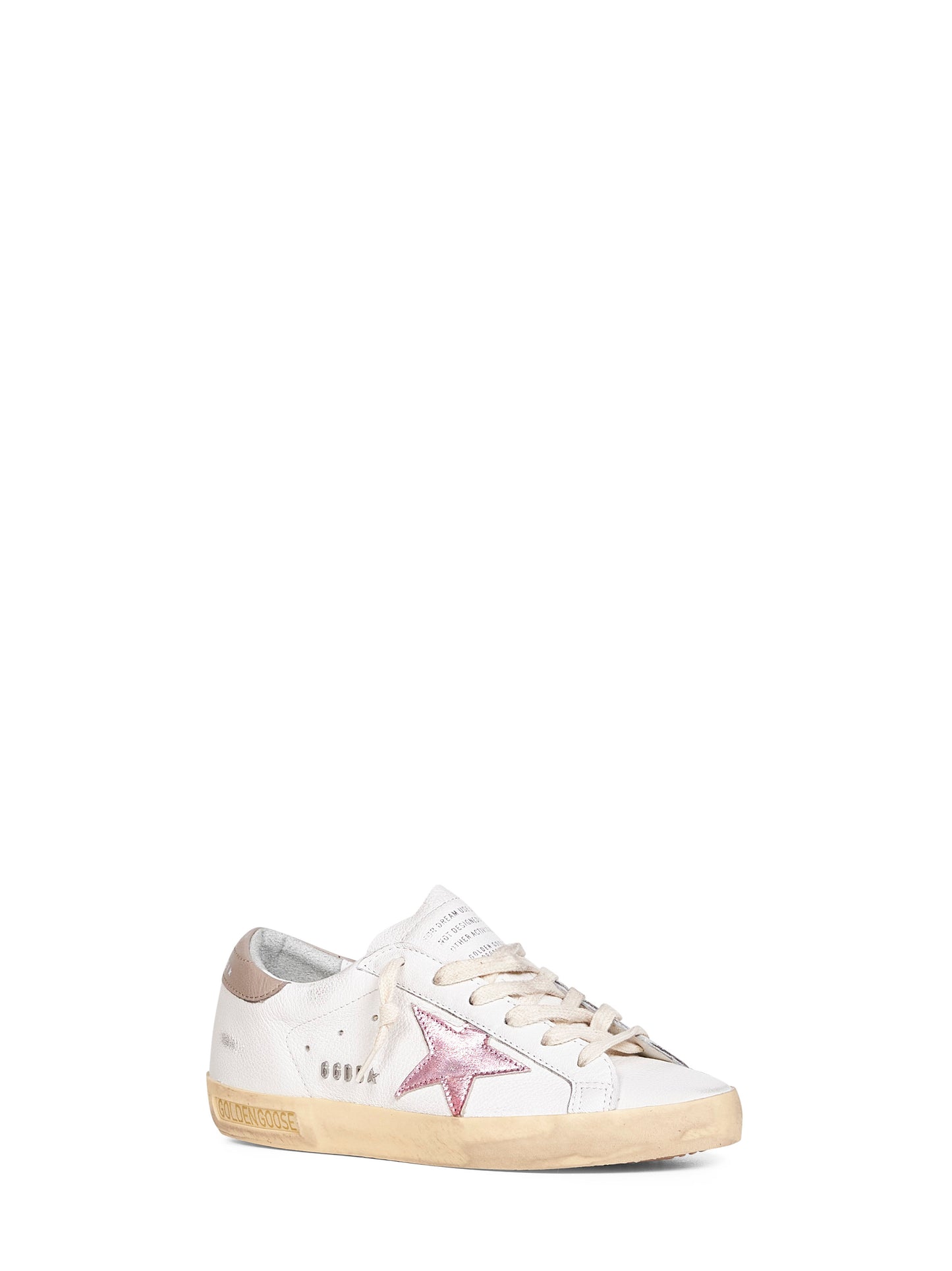 Sneakers Super-Star in pelle bianca