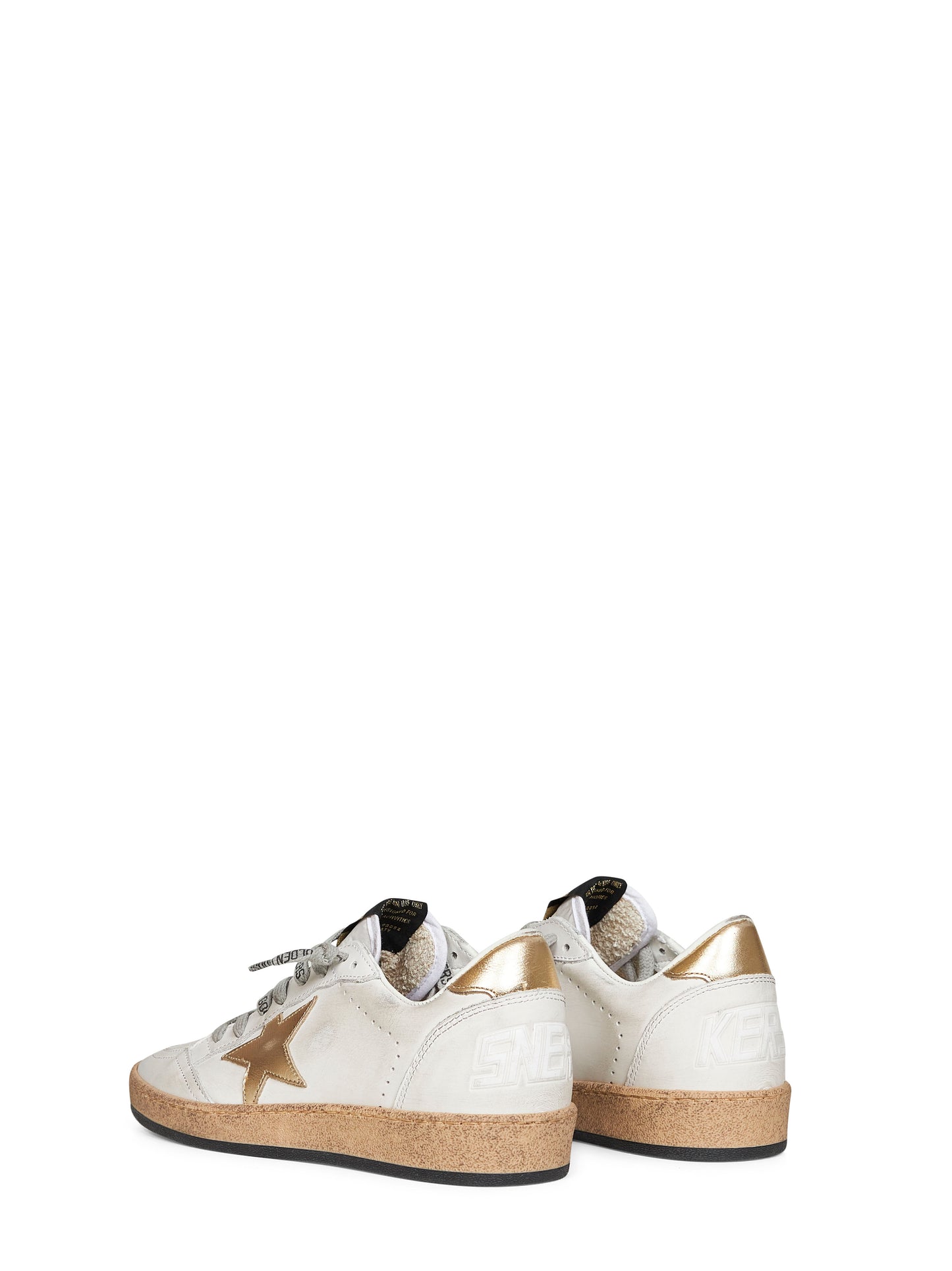 Milk nappa leather Ball Star sneakers