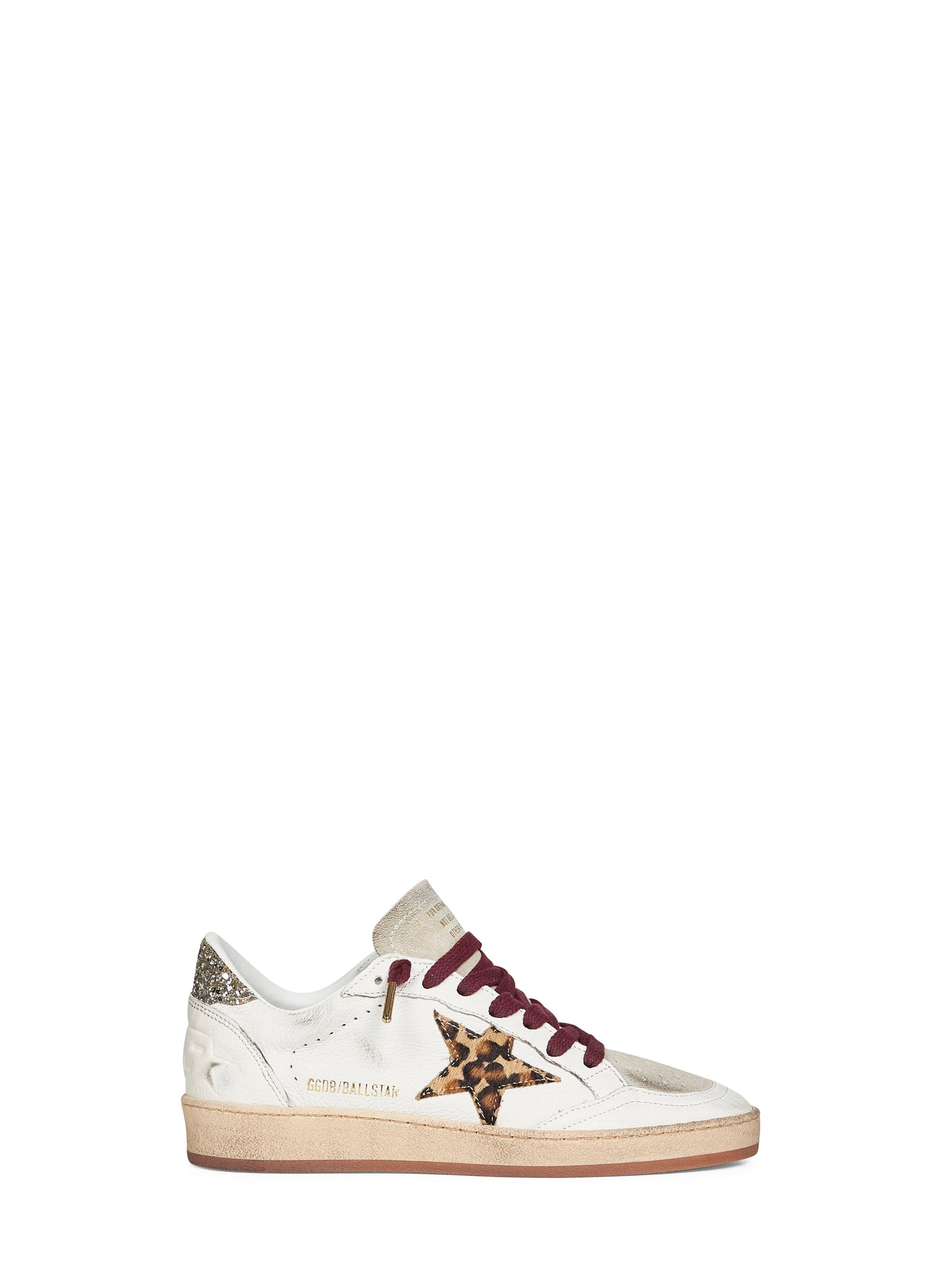 White nappa leather Ball Star sneakers