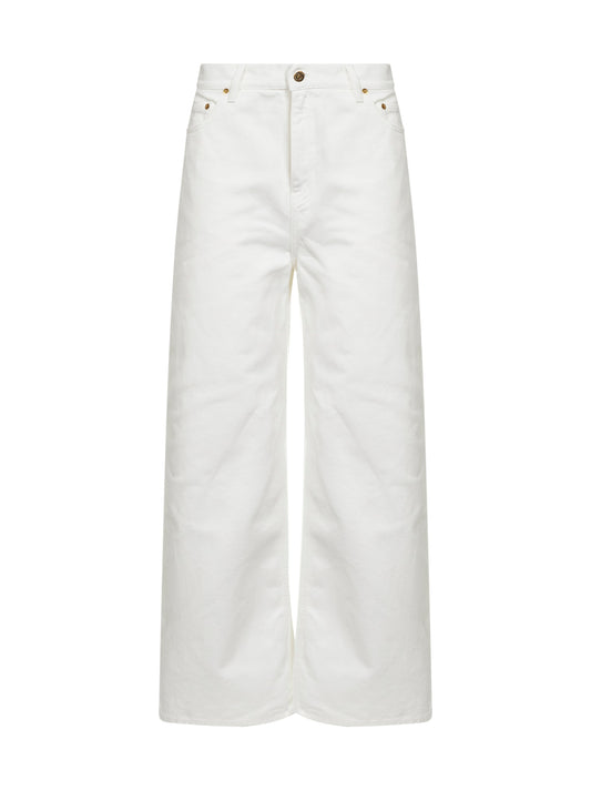 Jeans boyfriend Golden in denim bull bianco