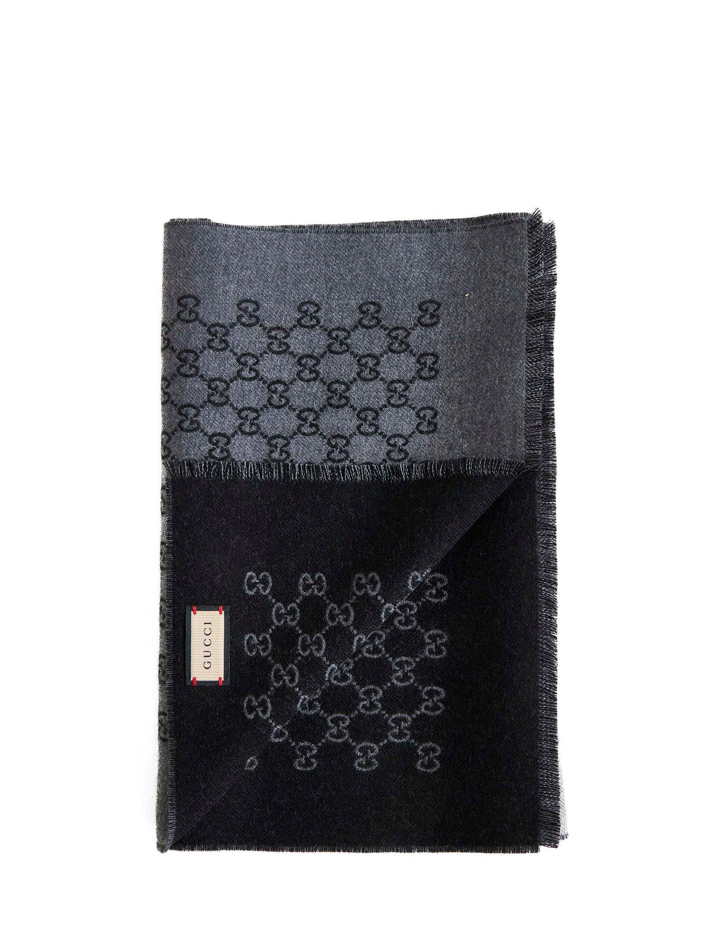 GG Jacquard Wool Scarf