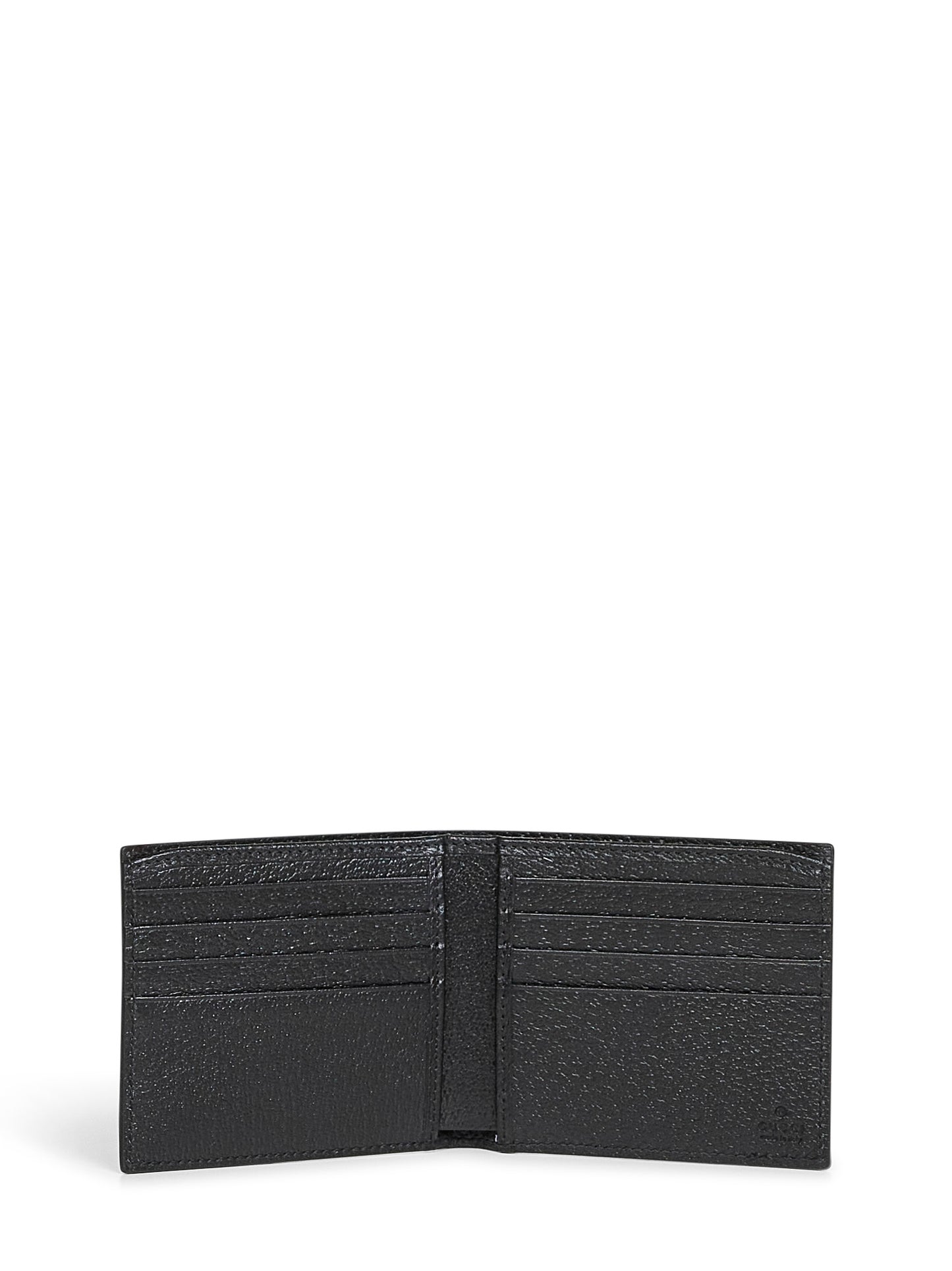 Black GG Marmont bi-fold card case wallet