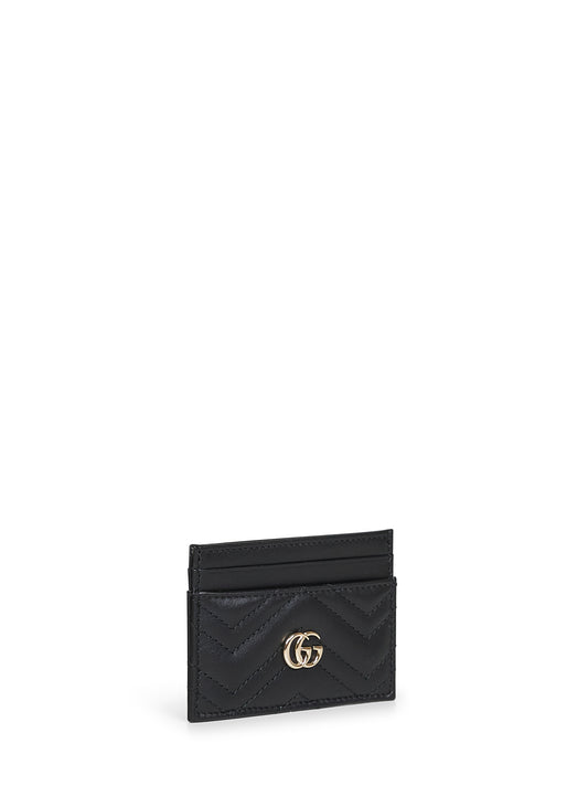Black GG Marmont card holder
