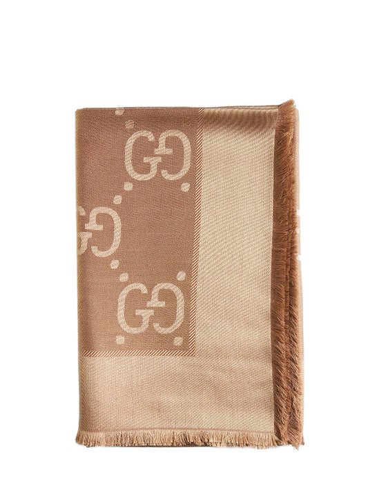 Sciarpa Gucci in seta jacquard
