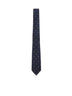 Jacquard silk tie with Bit detail