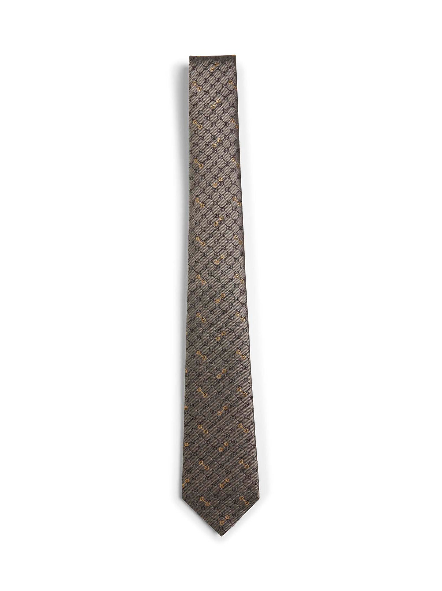 GG silk jacquard tie