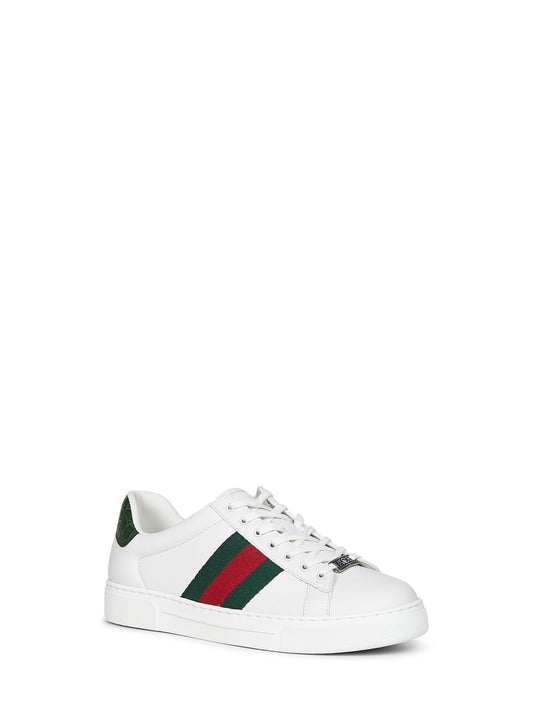 White leather Gucci Ace sneakers