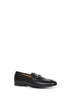 Black leather Gucci Jordaan loafers
