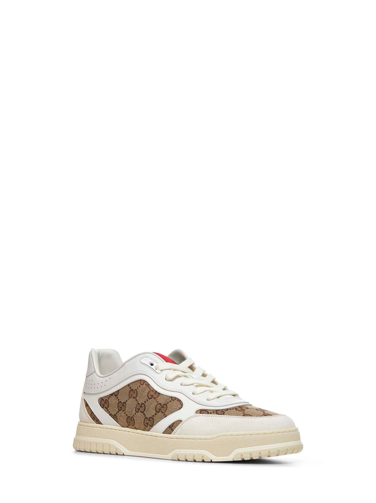 Beige Gucci Re-Web sneakers