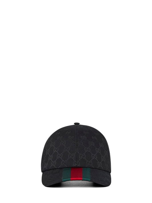 Cappellino da baseball in tessuto Original GG nero