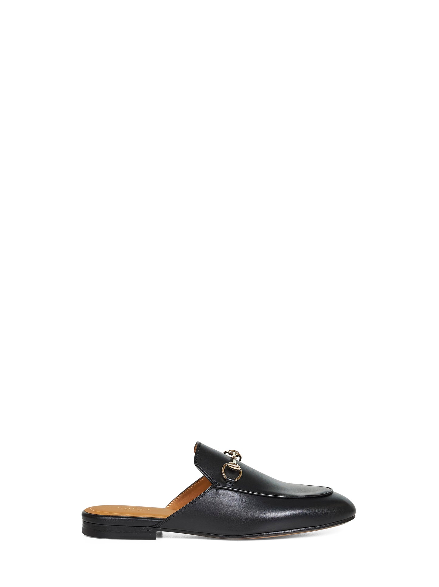 Slipper Princetown in pelle nera