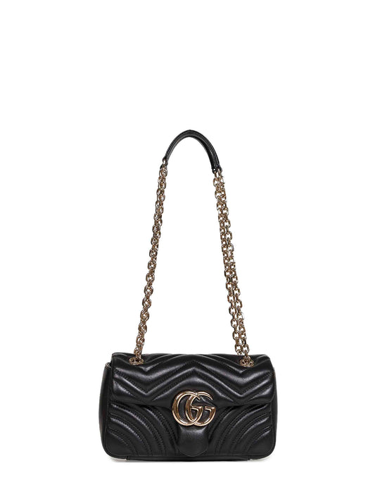 Black GG Marmont small shoulder bag