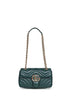 Green GG Marmont small shoulder bag