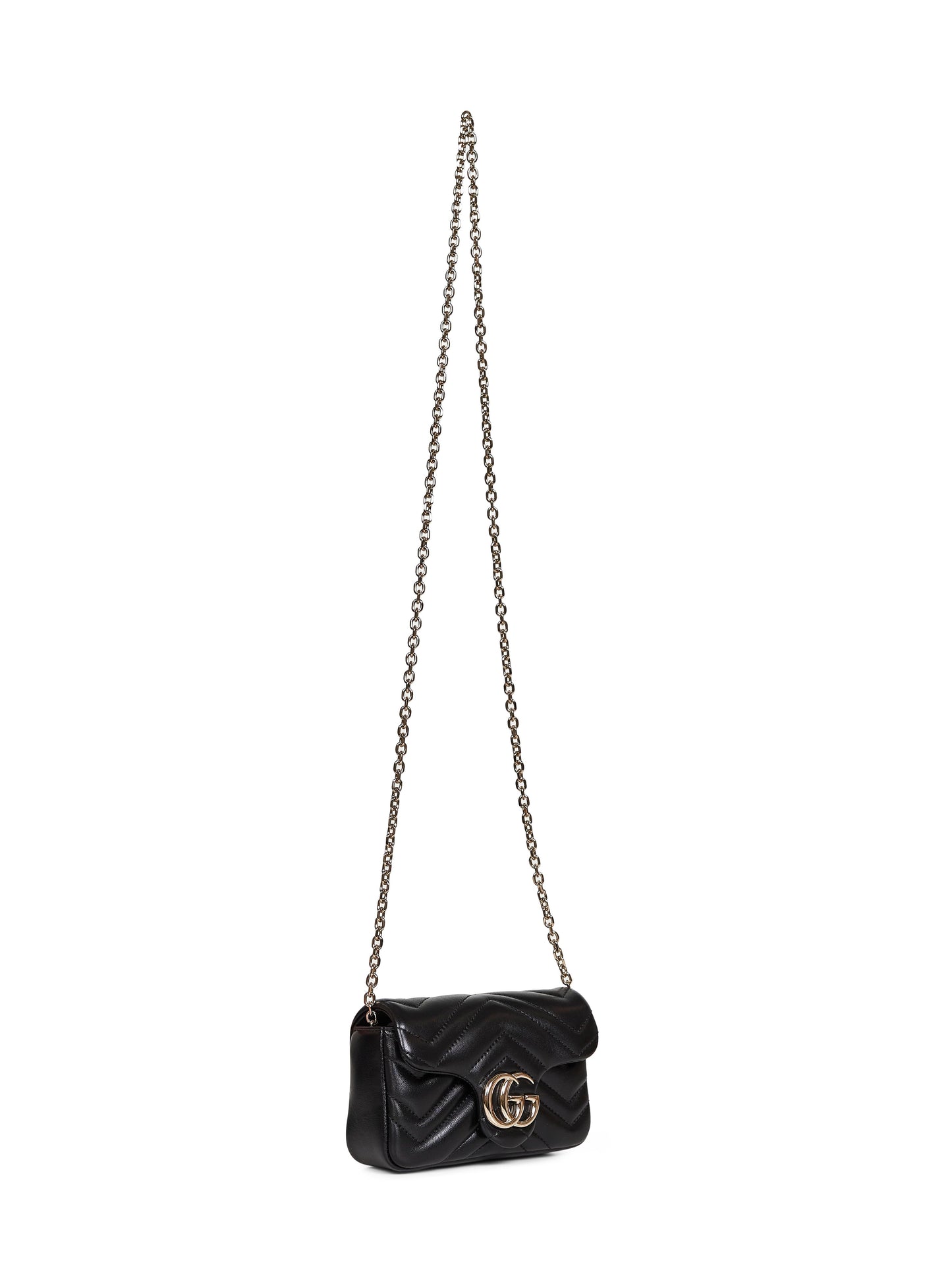 Borsa a spalla GG Marmont mini nera