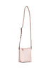 Micro borsa a secchiello GG Emblem rosa