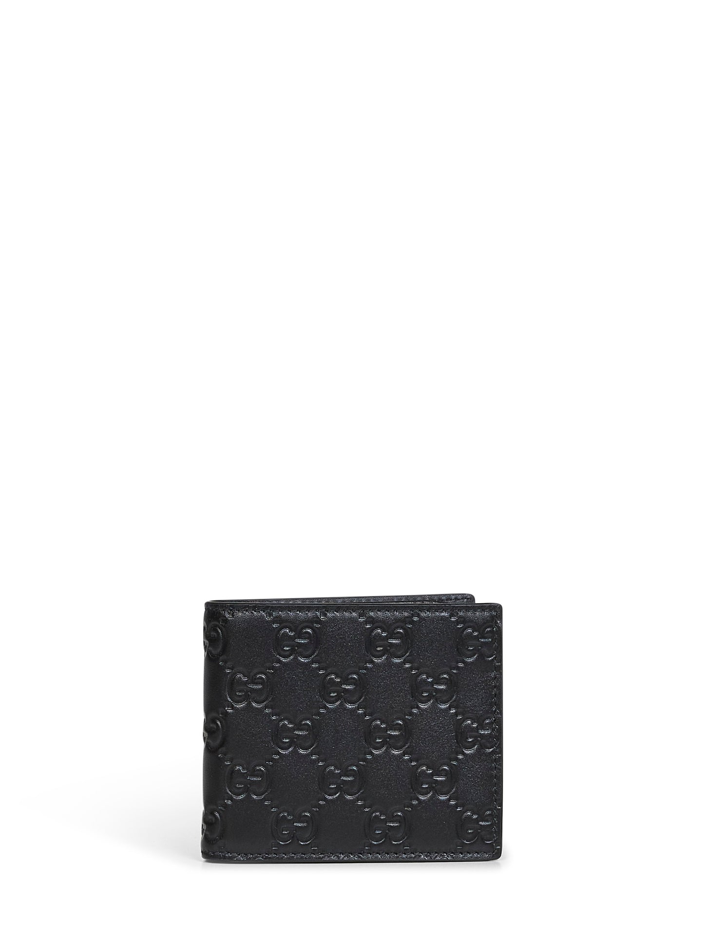 Black GG Emblem bi-fold wallet