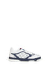 Sneakers Gucci Re-Web in pelle GG bianca e blu