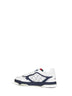 Sneakers Gucci Re-Web in pelle GG bianca e blu