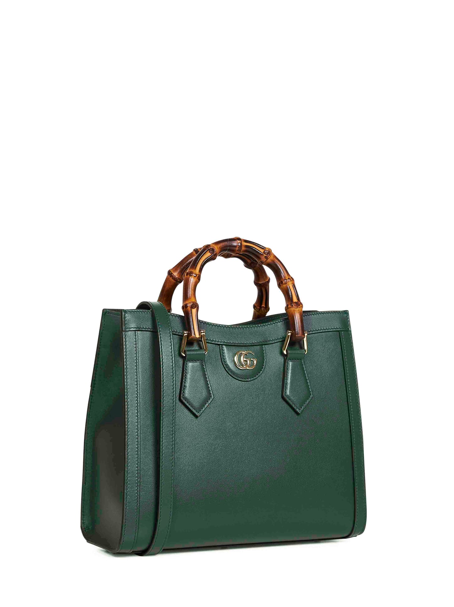 Green Gucci Diana medium shopping bag