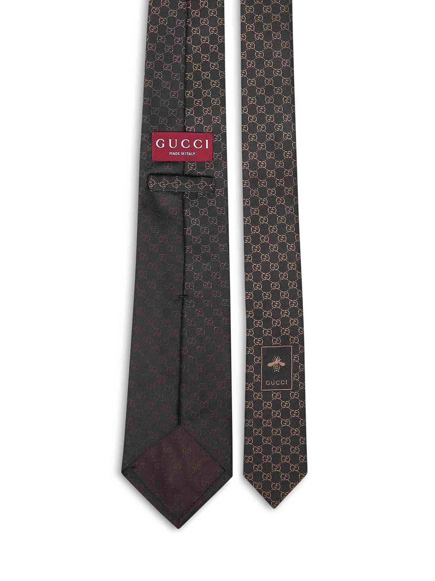 Cravatta in seta GG jacquard