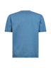Maglia in cotone azzurro con ricamo